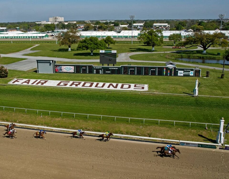 Fair Grounds stretch - Barbara D. Livingston - Daily Racing Form