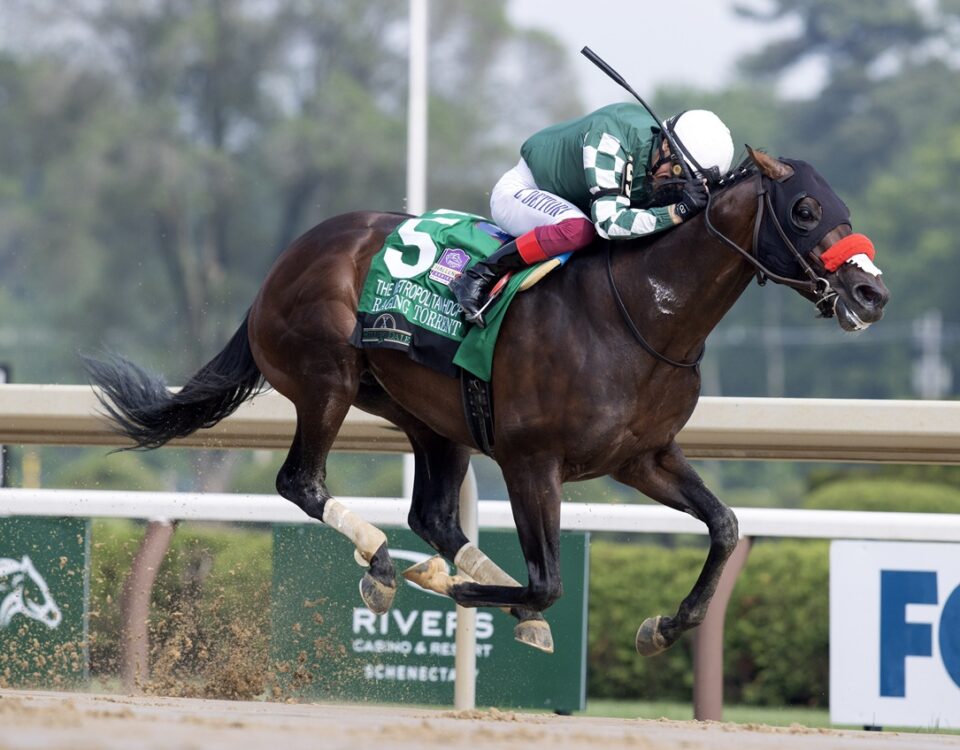 Raging Torrent - Met Mile G1 - Barbara D. Livingston - Daily Racing Form