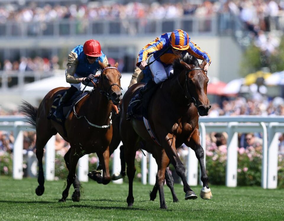 True Love wins the Queen Mary Stakes (credit: Megan Coggin-Ascot Media)