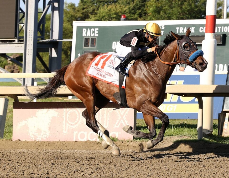 Dry Powder - Cathryn Sophia Stakes - Parx Racing - Nikki Sherman/EQUI-PHOTO