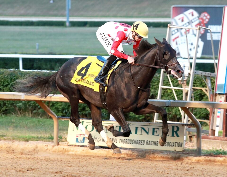 CHUNK OF GOLD - The West Virginia Derby G3 - 55th Running - Abby Brown / Coady Photo