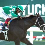 JOHNNY'S RED STORM - The Kentucky Downs Juvenile Sprint - Kentucky Downs - - Cady Coulardot - Coady Media