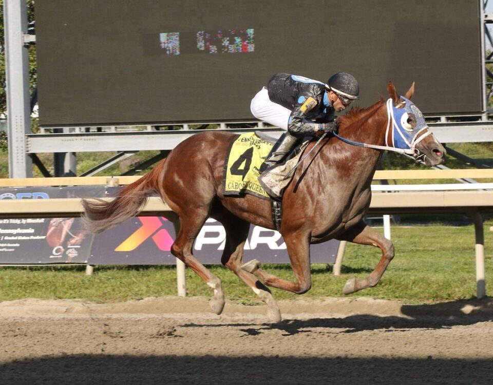 Carousel Queen - Imply Stakes - Parx Racing. Photo by Barbara Weidl/EQUI-PHOTO.