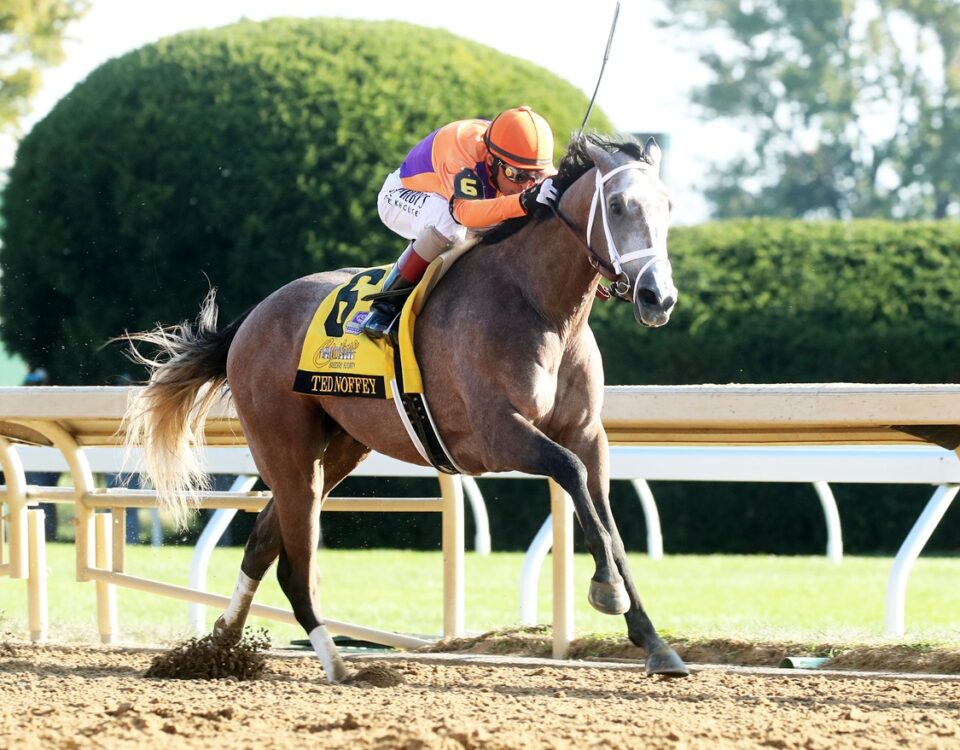 Ted Noffey - Breeders' Futurity G1 - Coady Media