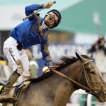 Junior Alvarado ganando el Kentucky Derby con Sovereignty - Barbara D. Livingston - Daily Racing Form