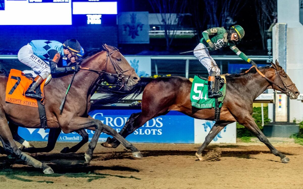 Golden Tempo - Hodges Photography - Fair Grounds Race Course