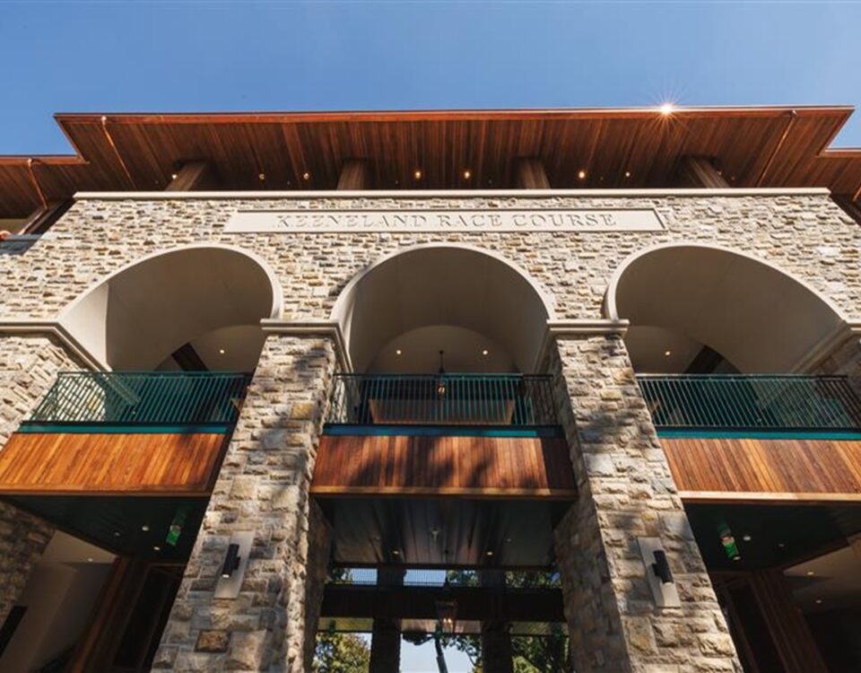 Keeneland East Entrance Paddock - Keeneland Racing
