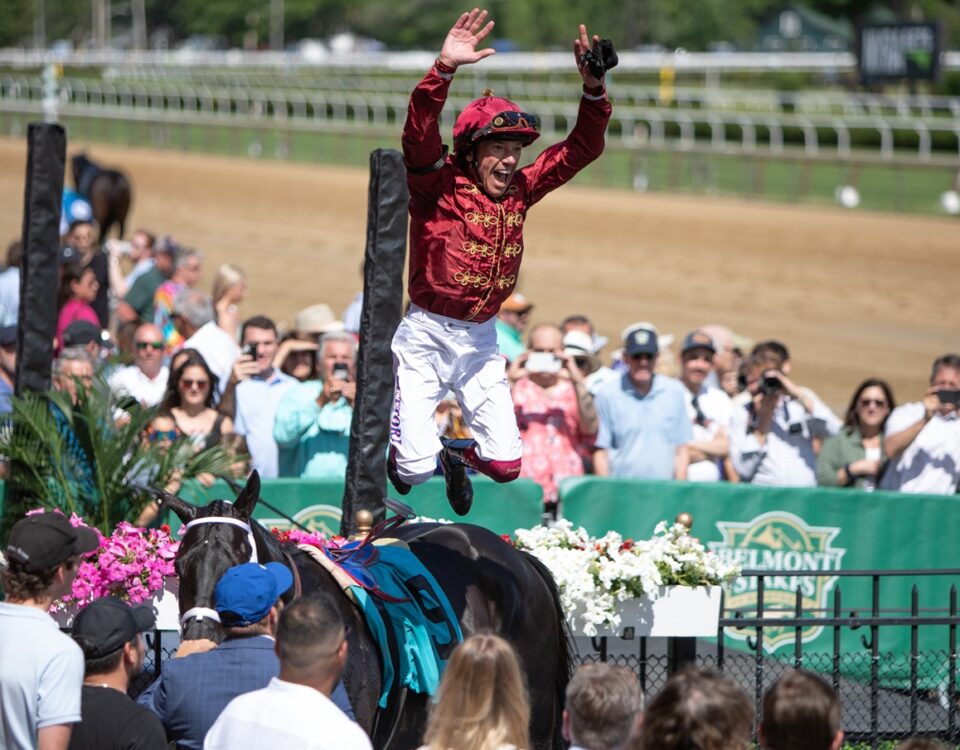 Frankie Dettori - Julie Wright - Daily Racing Form