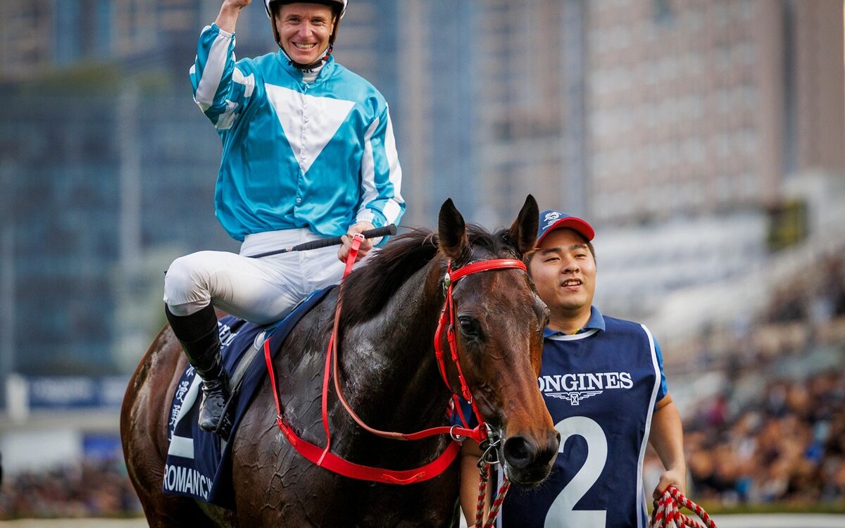 James McDonald - Sha Tin Racecourse in Hong Kong, China. Photo By: Alex Evers/HKJC