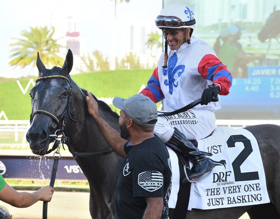 Javier Castellano - The Very One Stakes - Lauren King / Coglianese Photo