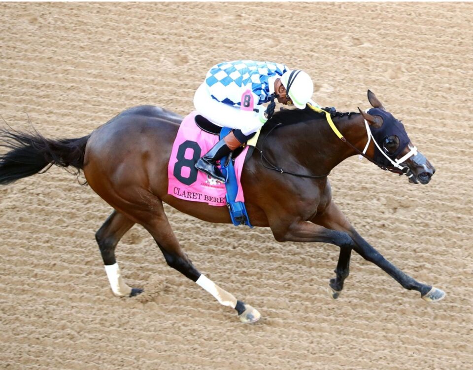 Claret Beret - Apple Blossom Handicap G1 - Oaklawn Park - Coady Media USA