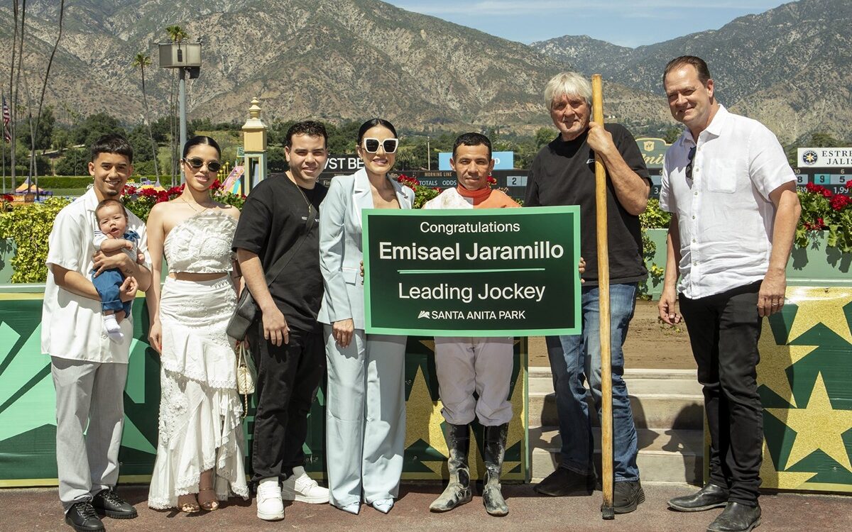 Emisael Jaramillo - Santa Anita Park - Benoit Photo