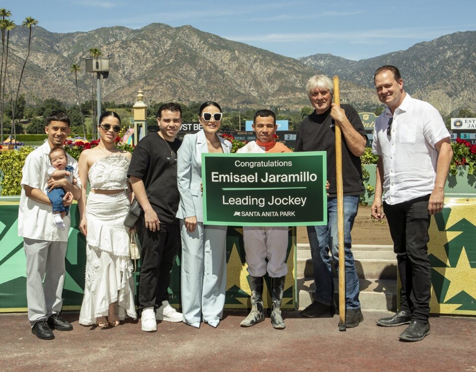 Emisael Jaramillo - Santa Anita Park - Benoit Photo