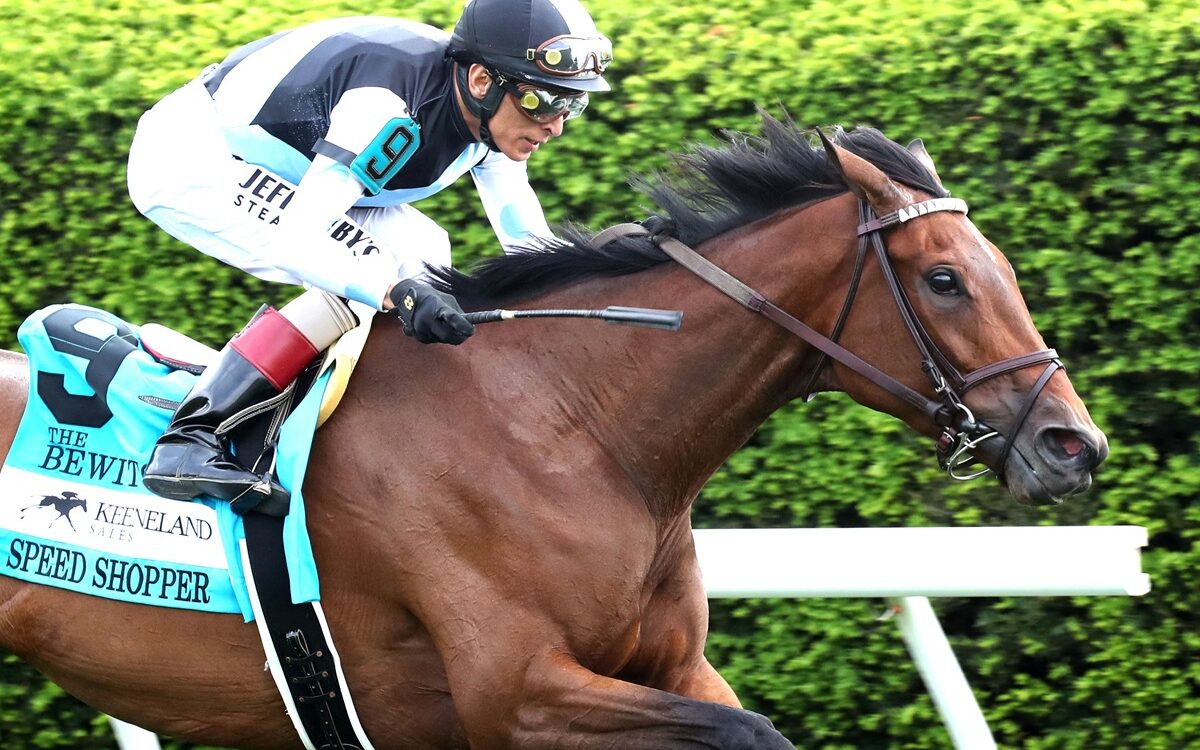 Speed Shopper  (Quality Road) - Bewitch Stakes G3 - Keeneland - Coady Media