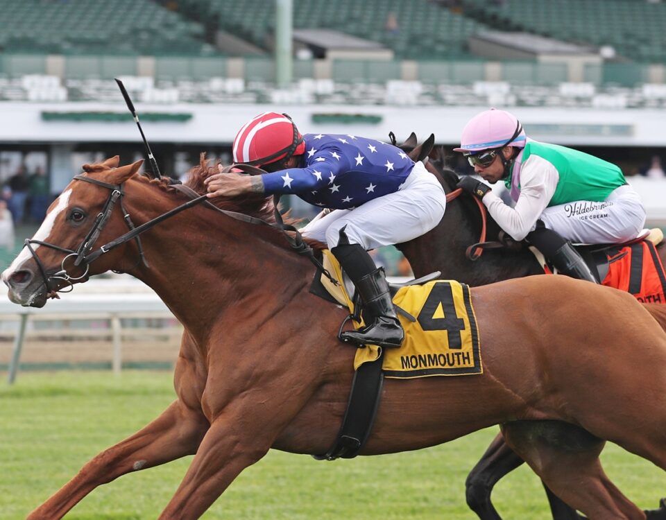 Neat - Cliff Hanger Stakes - Monmouth Park - Photo By Ryan Denver/EQUI-PHOTO