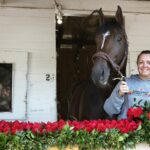 Golden Tempo and Cherie DeVaux - Barbara D. Livingston - Daily Racing Form