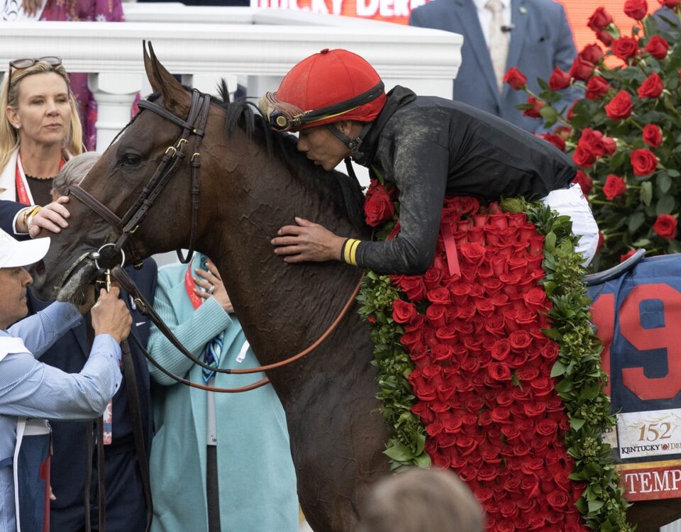 Jose Ortiz & Golden Tempo - Barbara D. Livingston / Daily Racing Form