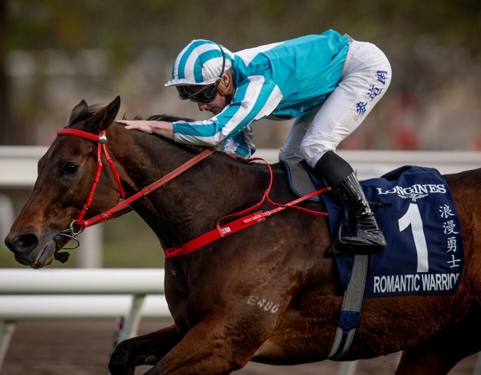 Romantic Warrior and James McDonald - Alex Evers/ HKJC