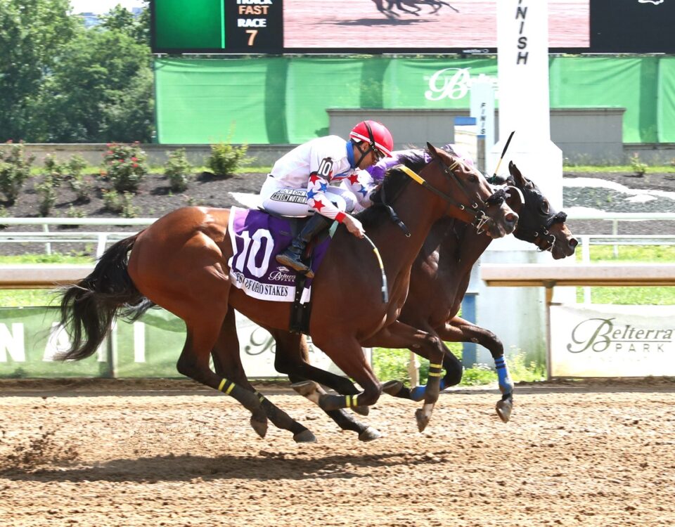 WATER INTO WINE - The Green Carpet Stakes - Belterra Park - Coady Media US