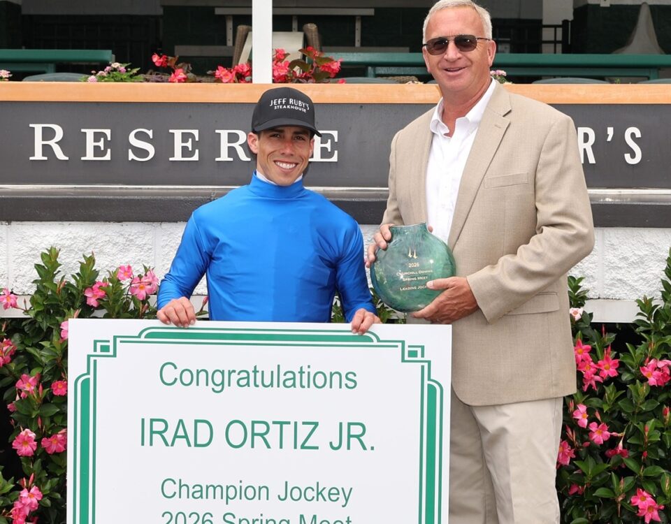 Irad Ortiz - Leading Jockey - Churchill Downs - Coady Media