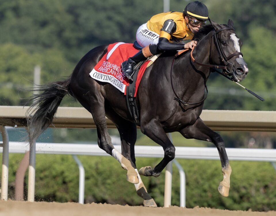 Counting Stars - Coaching Club American Oaks G1 - Saratoga - Barbara D. Livingston - Daily Racing Form