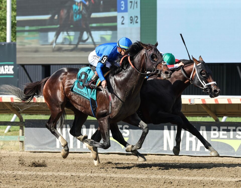 East Avenue - Grade III Salvatore Mile - Monmouth Park. Photo By Taylor Ejdys/EQUI-PHOTO