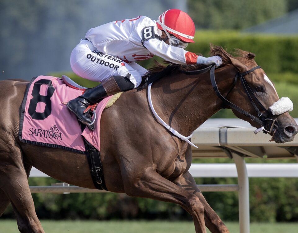 M Bs Melanie Cares; Ricardo Santana, Jr., up; trainer Ernesto Ochoa - Barbara D. Livingston - Daily Racing Form