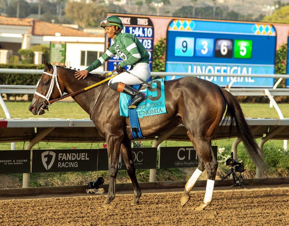 Eunomia - Clement L. Hirsch Stakes G1 - Mar CA. © BENOIT PHOTO