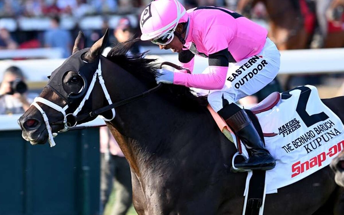 Kupuna - Bernard Baruch Stakes - Saratoga - Chelsea Durand - Coglianese Photo